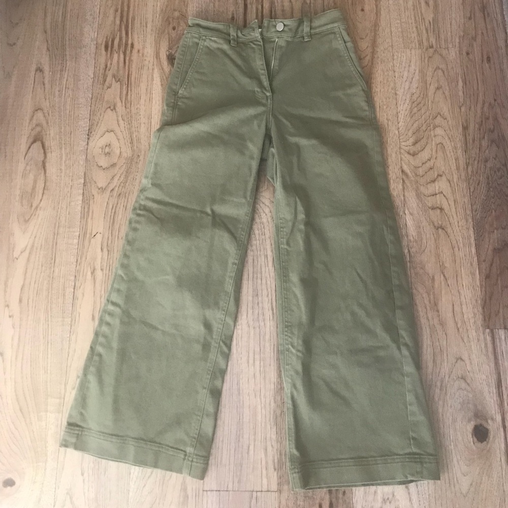 Wide leg crop pant new (color no longer available)